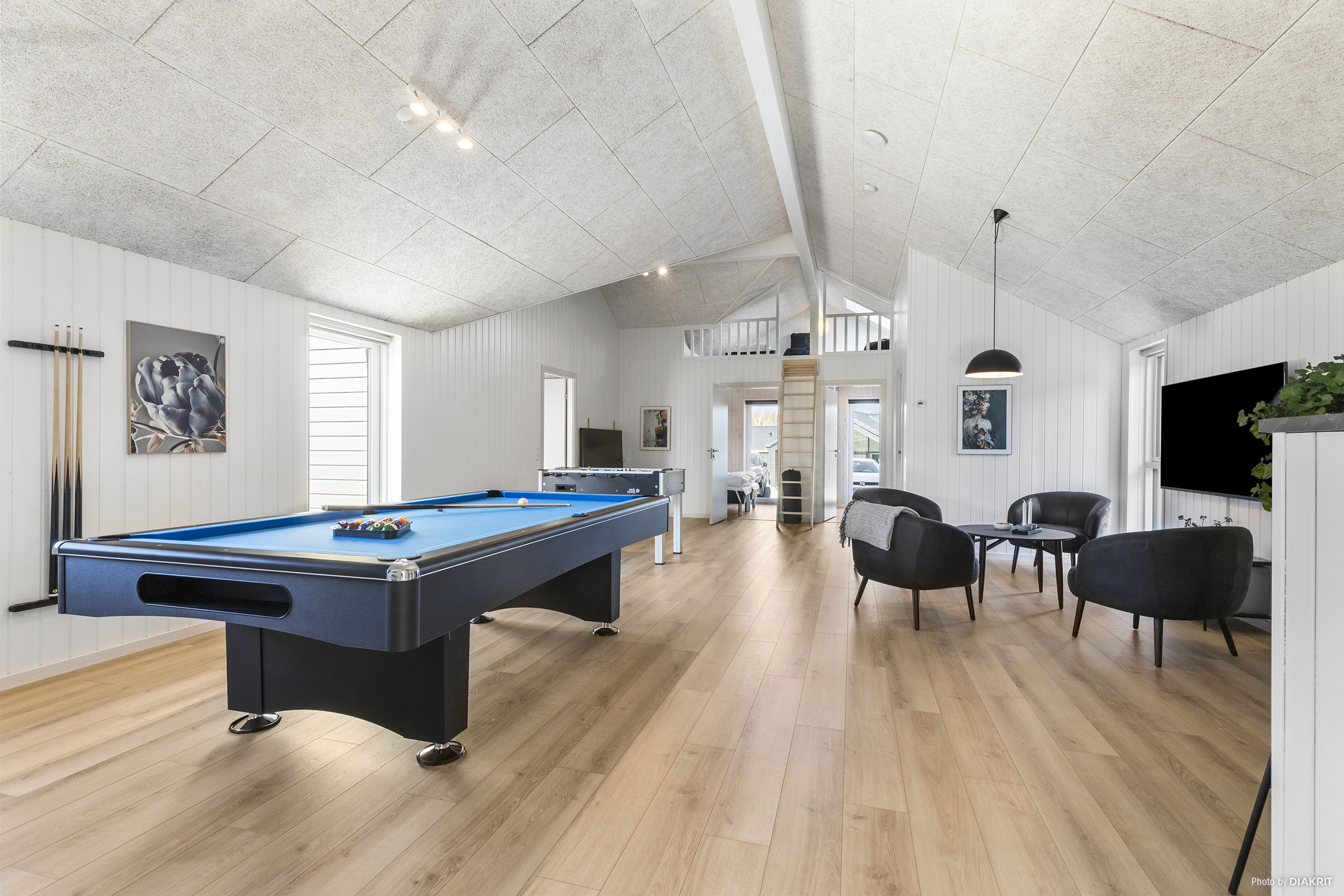 Ferienhaus f�r 20 Personen mit Pool in Fjellerup