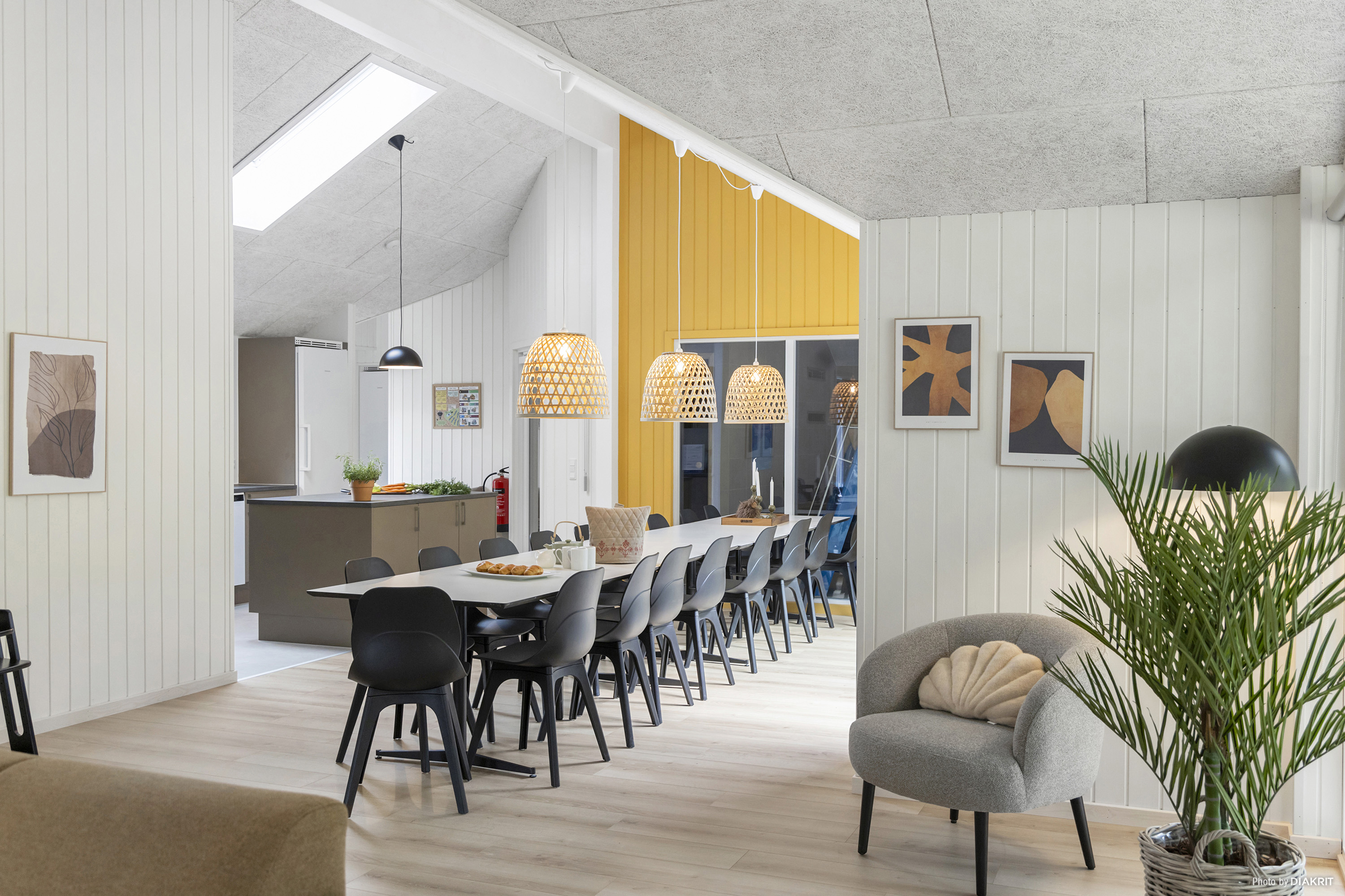 Ferienhaus f�r 18 Personen mit Pool in Fjellerup